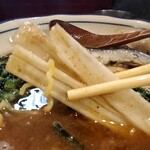 烈志笑魚油 麺香房 三く - 