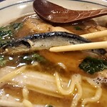 烈志笑魚油 麺香房 三く - 