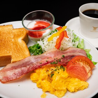 Morning plate that you can enjoy in the morning