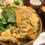 靜月 - 温玉のせヒレカツ丼