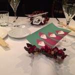 クッチーナ イタリアーナ ガッルーラ - 2012.12　テーブル･セッティングも、クリスマス～♪