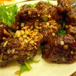 美齢 - 豚肉の黒酢いりつけ　900円