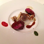 クッチーナ イタリアーナ ガッルーラ - 2012.12 メインは、シェフの出身地・香川県小豆島のオリーブ牛を使ったステーキを・・・