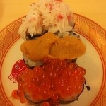 魚魚丸 - 北の幸のっけ寿司(367円)(201212)