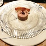 プティ シャルトルーズ - <'12/12/17撮影>Ａランチ＋デザート＋カフェ 1300円 の白レバーのムース