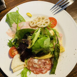 OSTERIA ORBETELLO - ランチ　Aコース　サラダ