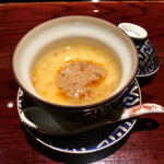 ななにん - 余市あん肝茶碗蒸し、自家製XO醤