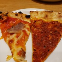 Tsuchi 農園野菜とチーズ料理 - ビュッフェのピザ