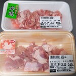 ITOKU - 鶏肉二種（めぐみどりモモ小間肉＋北国育ち若鶏せせり）