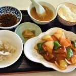 中国料理富士 - 酢豚セット