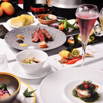 [Lunch] Special course [Seafood Teppanyaki and carefully selected domestic beef]