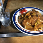 磐梯食堂 - カツカレーライス(880円)