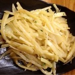 にしきや - ジャガ千炒め（450円）