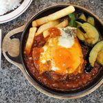 洋庖丁 - ハンバーグステーキ定食（特盛）（クーポン割引）980円