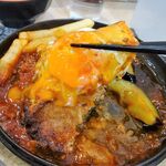 洋庖丁 - ハンバーグステーキ定食（特盛）（クーポン割引）980円