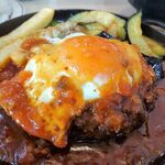 洋庖丁 - ハンバーグステーキ定食（特盛）（クーポン割引）980円