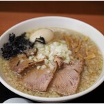 肉煮干中華そば 鈴木ラーメン店 - 背脂煮干+味玉 780+100円