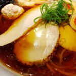らーめん 鶏喰 - ３種類の鶏チャーシュー