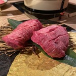 近江焼肉ホルモン すだく - 花咲き厚切りタン