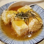 居酒屋 あがん - 島豆腐の揚げ出し