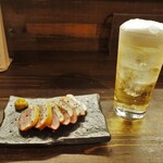 備長炭焼鳥 木下 - 鴨ロース ＆ ハーパーハイボール