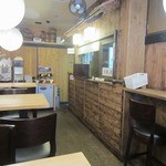 そばもと - 店内の様子。