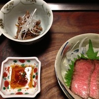 潜龍 - 牛時雨とローストビーフ