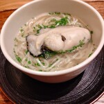 虎白 - 虎白麺甘鯛の出汁に宮城産の牡蠣