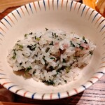 虎白 - 炊きあがったご飯