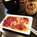 やきとり大野屋 - 新鮮レバー焼き★★★
一緒に提供されるコンロでじっくり焼いていただきましょう♪