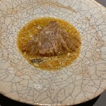 茶禅華 - 香煎魚翅～フカヒレの煎り焼きと上海蟹の餡　黒酢