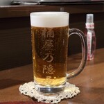 桶家乃隠居 - サッポロ黒ラベル生ビール