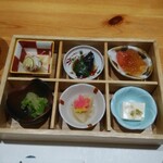 Shin To Kohitsuji - 前菜6種盛り合わせ