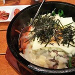 韓国家庭料理 ヌナの家 - チーズ石焼ビビンバ