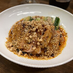 創作麺工房 鳴龍 - よだれ鶏　500円