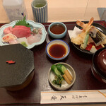 割烹天竜 - 昼御膳セット　¥1,500