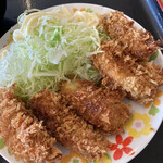 魚ばぁさんの食堂 おくどさん - カキフライ５個