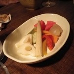 天 - 自家製ピクルス