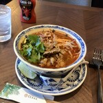 ASIAN DINING SEANA - ランチメニュー「フォー・ボー(柔らか牛すじ肉とたっぷり野菜のフォー)」(900円)