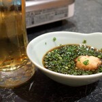 ふぐ屋とら乃介 - 生ビールと特製ポン酢