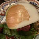 Aburi Kojimaya - 付け合わせの玉ねぎです。