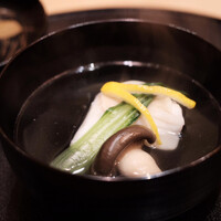 是しん - クエと蕪のお椀