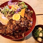 Roji CAFE - 大盃ステーキ丼 1,958円