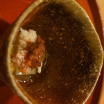 恵比寿　くろいわ - 香箱蟹と胡麻豆腐