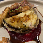 KUFUKU± - 茄子の下にはすった蓮根。ふわふわ。