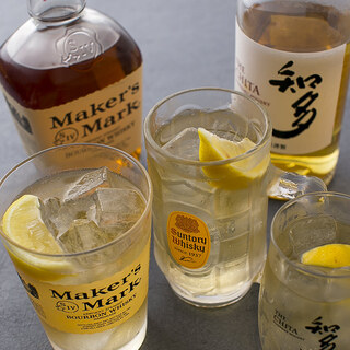 多彩なウイスキーをご用意