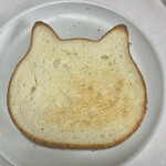 HEART BREAD ANTIQUE - カットしたねこねこ食パン