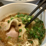 麺屋 菜々兵衛 - つけ麺（200ｇ＋煮卵半玉）