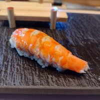 天寿し 横浜店 - 天使のエビ 甘酢シメ