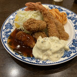 重亭 - エビカキフライ！